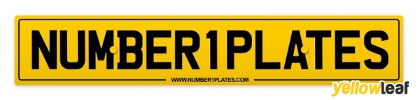 Number 1 Plates