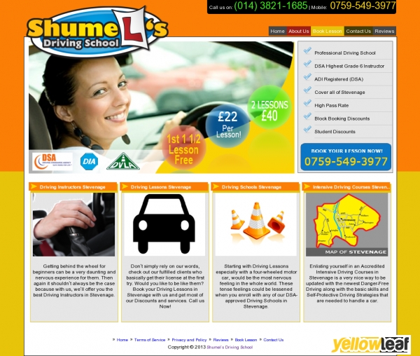 Shumels Driving School Driving Tuition