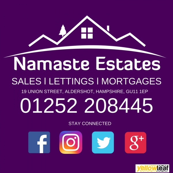 Namaste Estates Sales & Lettings Estate Agents Aldershot & Hounslow