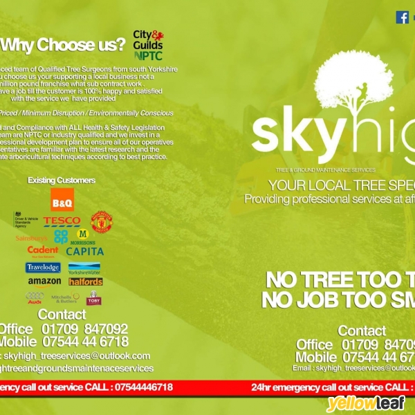 Sky High Tree Services & Ground Maintenance