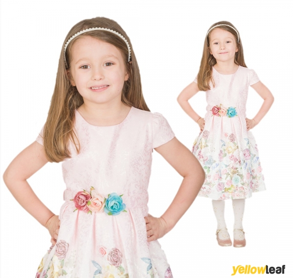 Wedding Dresses for Girls-occasionwearforkids.co.uk