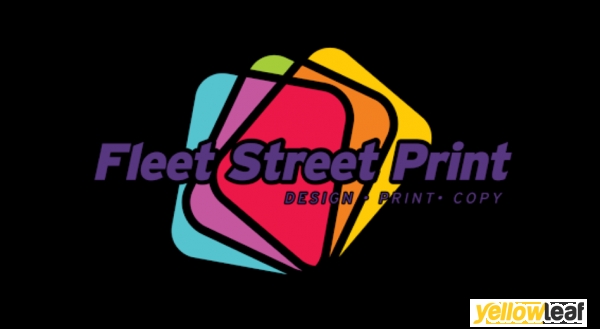 Fleet Street Print by Atlantis Print